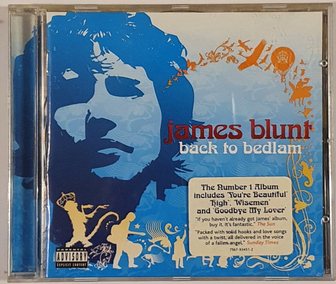 CD James Blunt, Back To Bedlam 