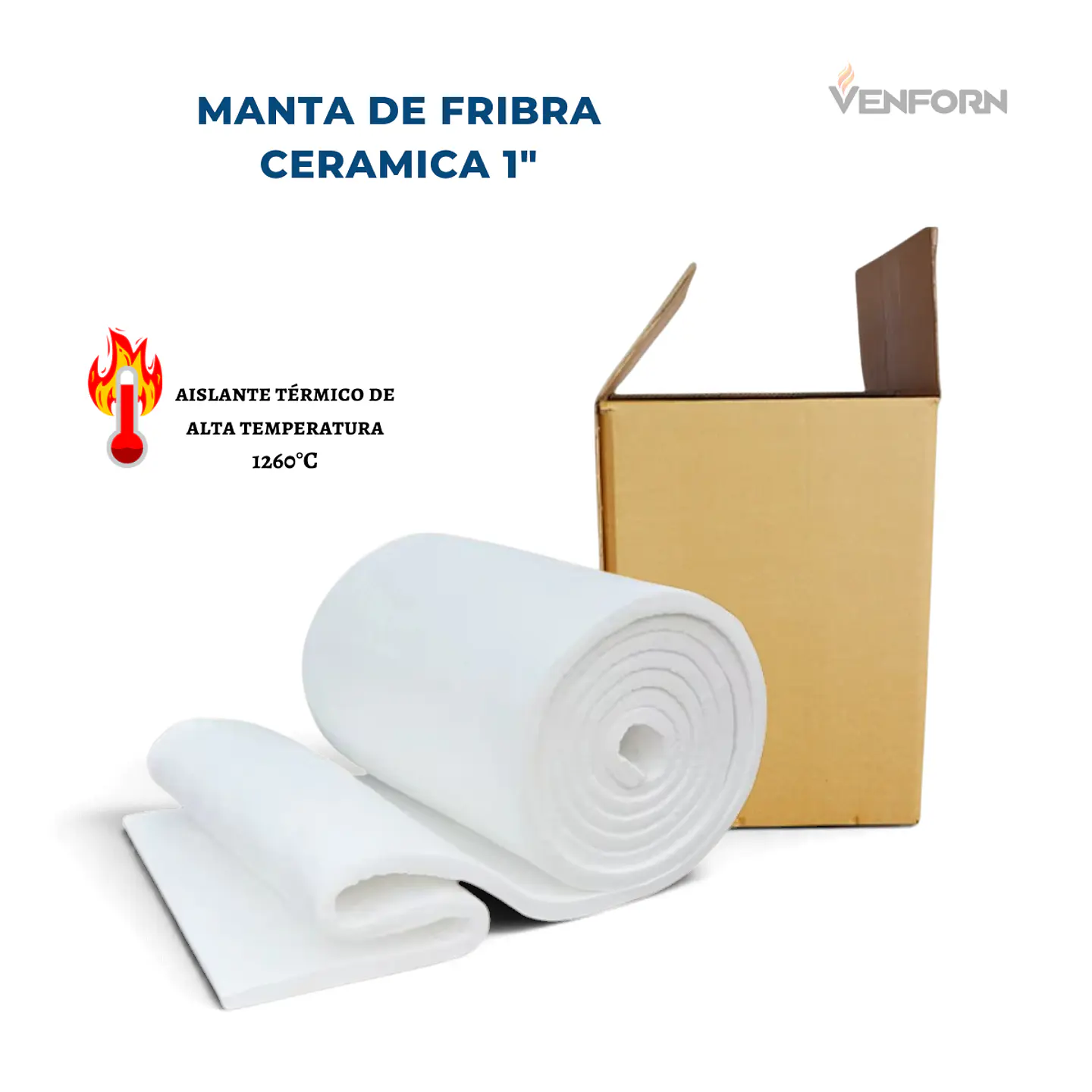 Manta de fibra cerámica 1