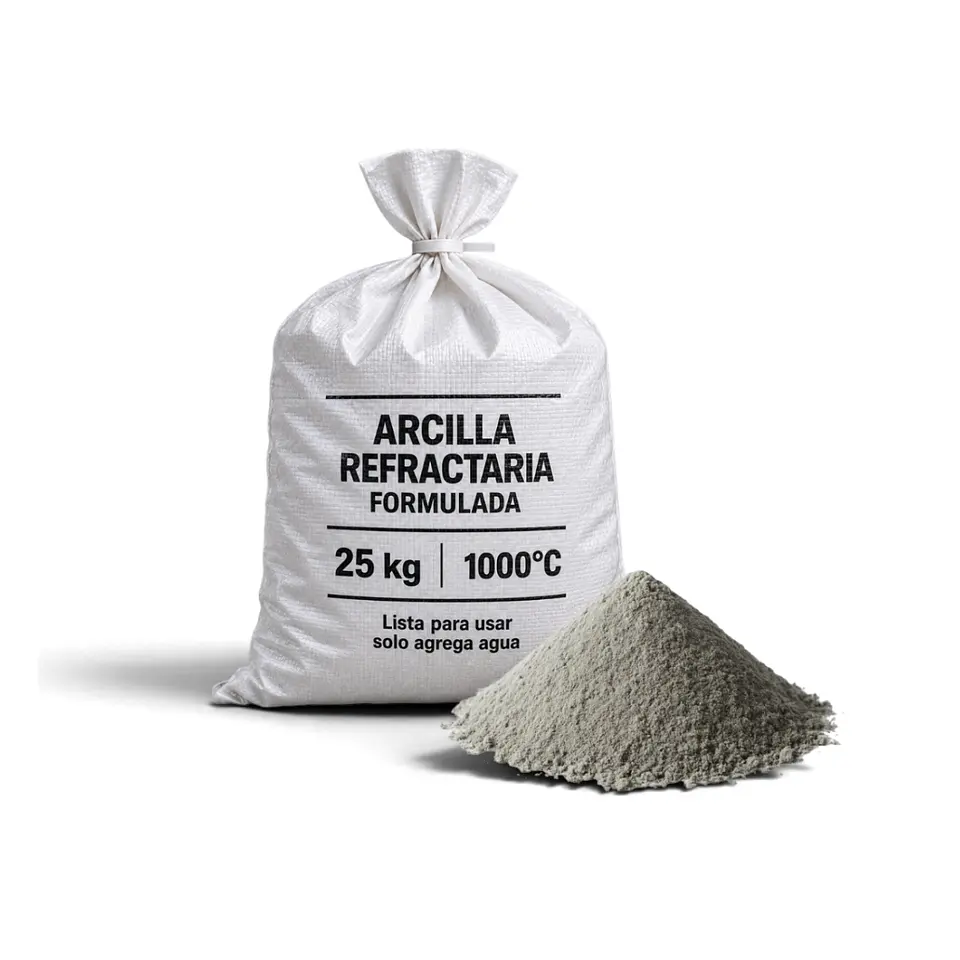 Arcilla Refractaria Formulada - 100°C 1