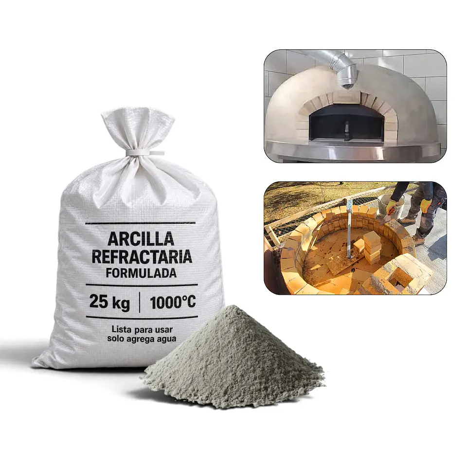 Arcilla Refractaria Formulada - 100°C 2