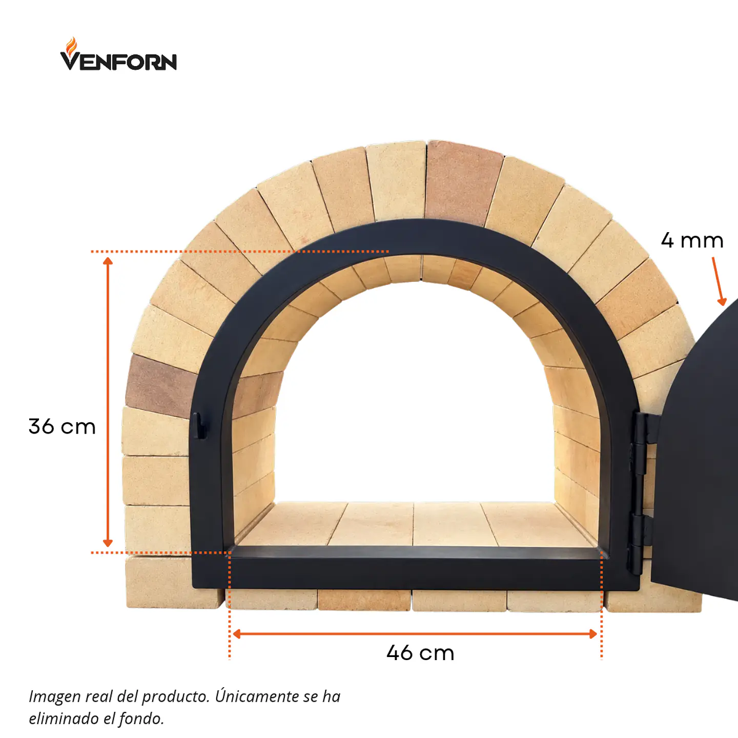 Puerta para Horno – Medida útil interior 46 × 36 cm 3
