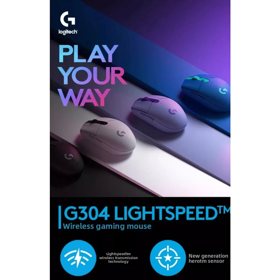 Mouse Gamer Inalámbrico Logitech G304 Alta Precisión 6