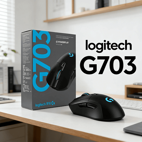 Mouse Gamer Inalámbrico Logitech G703 HERO RGB Pro