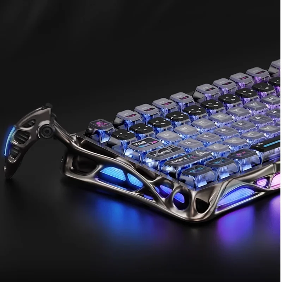 Teclado Mecánico Gamer Inalámbrico K1 Pro RGB 3