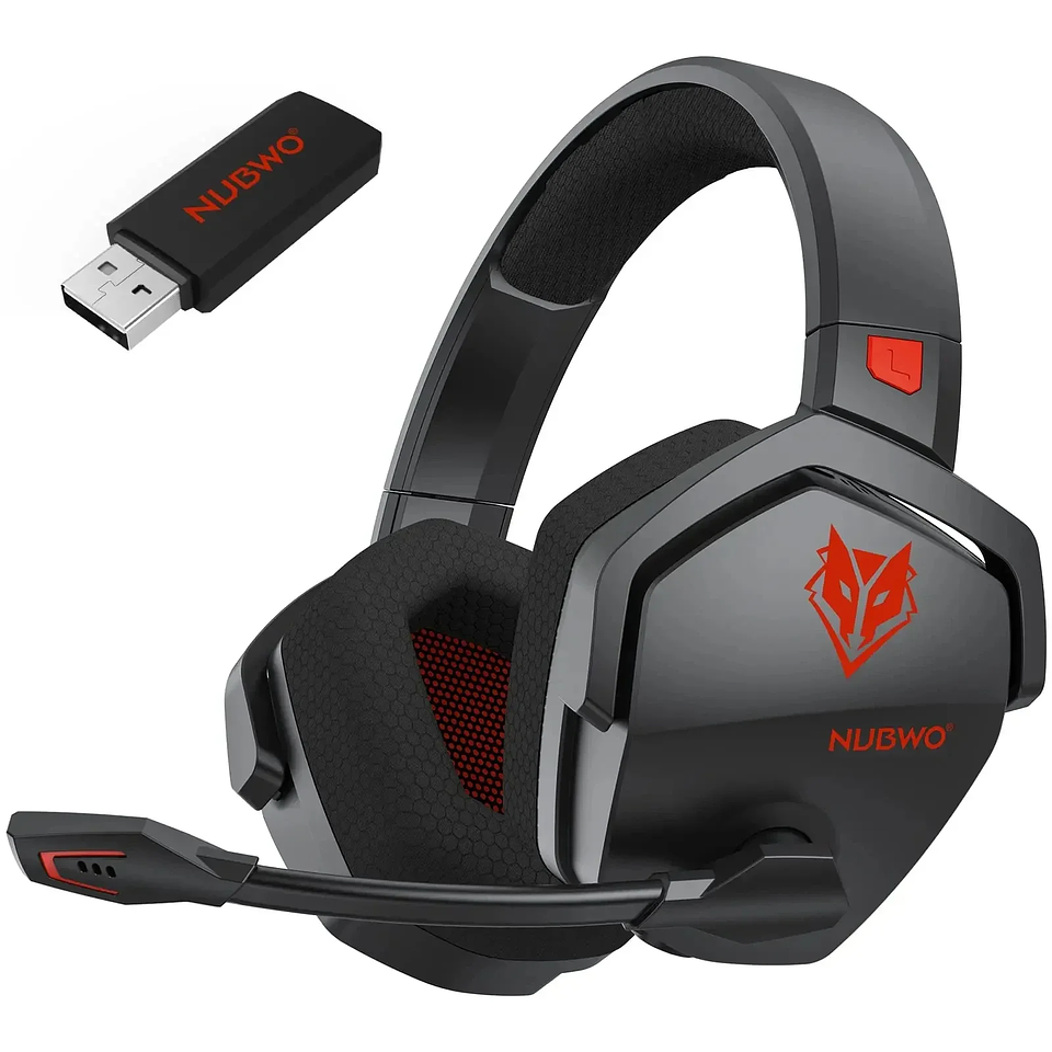 Audífonos Gamer Inalámbricos NUBWO G06 con Base de Carga 7