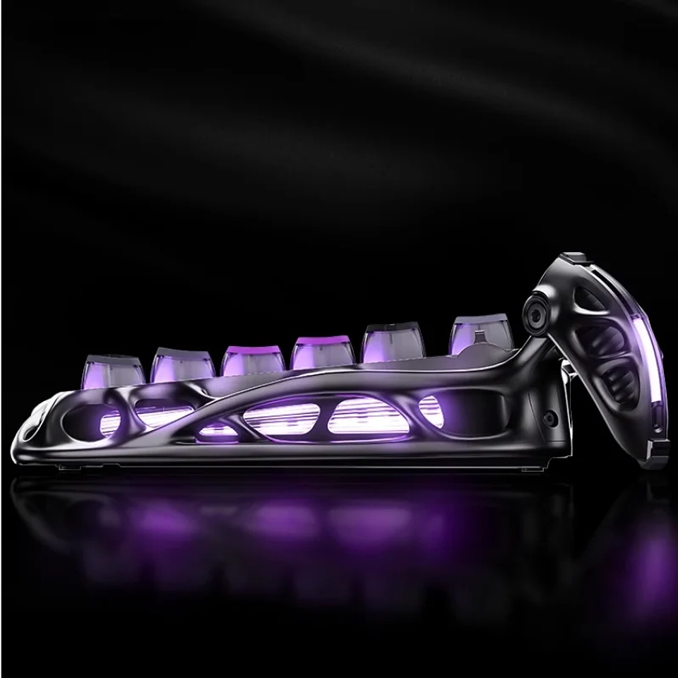 Teclado Mecánico Gamer Inalámbrico K1 Pro RGB 4