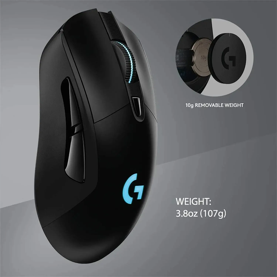 Mouse Gamer Inalámbrico Logitech G703 HERO RGB Pro 4