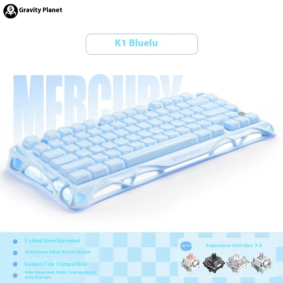 Teclado Mecánico Gamer Inalámbrico K1 Pro RGB 20
