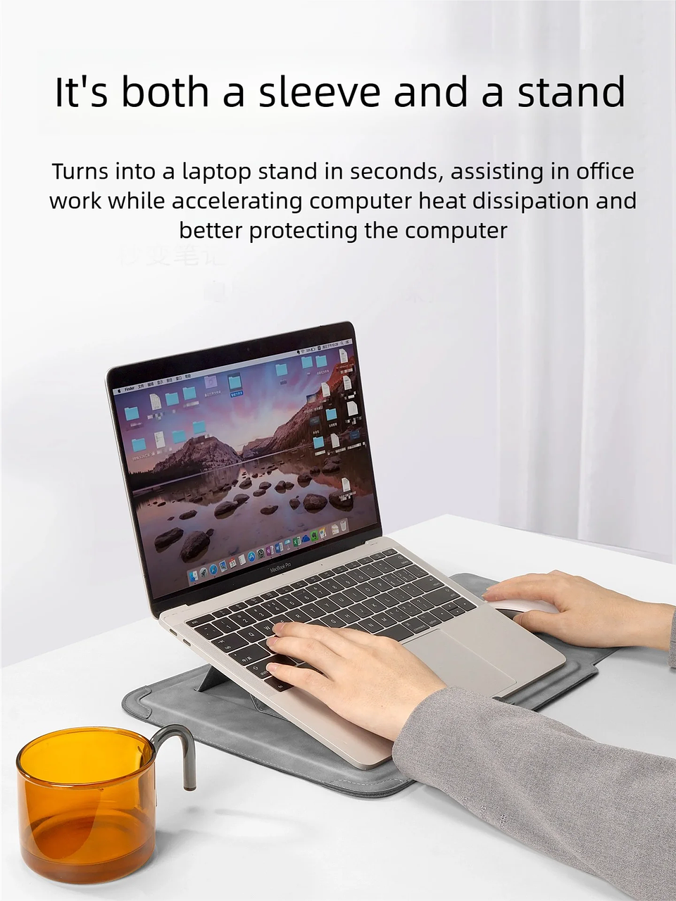 Funda para Notebook con Soporte Integrado 13