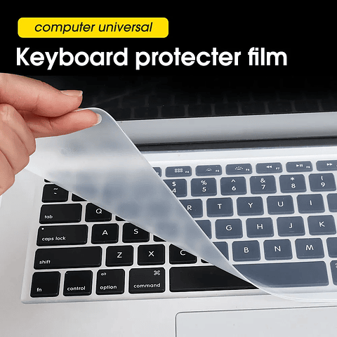 Protector de Teclado para Notebook Silicona Impermeable