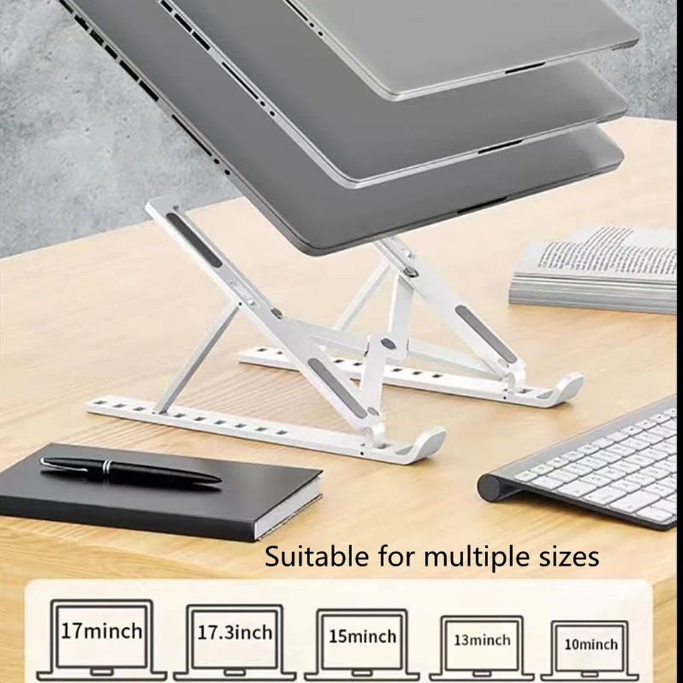 Soporte Ajustable para Notebook Plegable con Ventilación 3