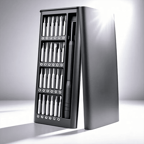 Kit Destornilladores de Precisión 25 en 1 para Electrónica