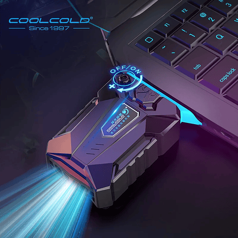 Cooler Extractor de Aire para Notebook COOLCOLD USB