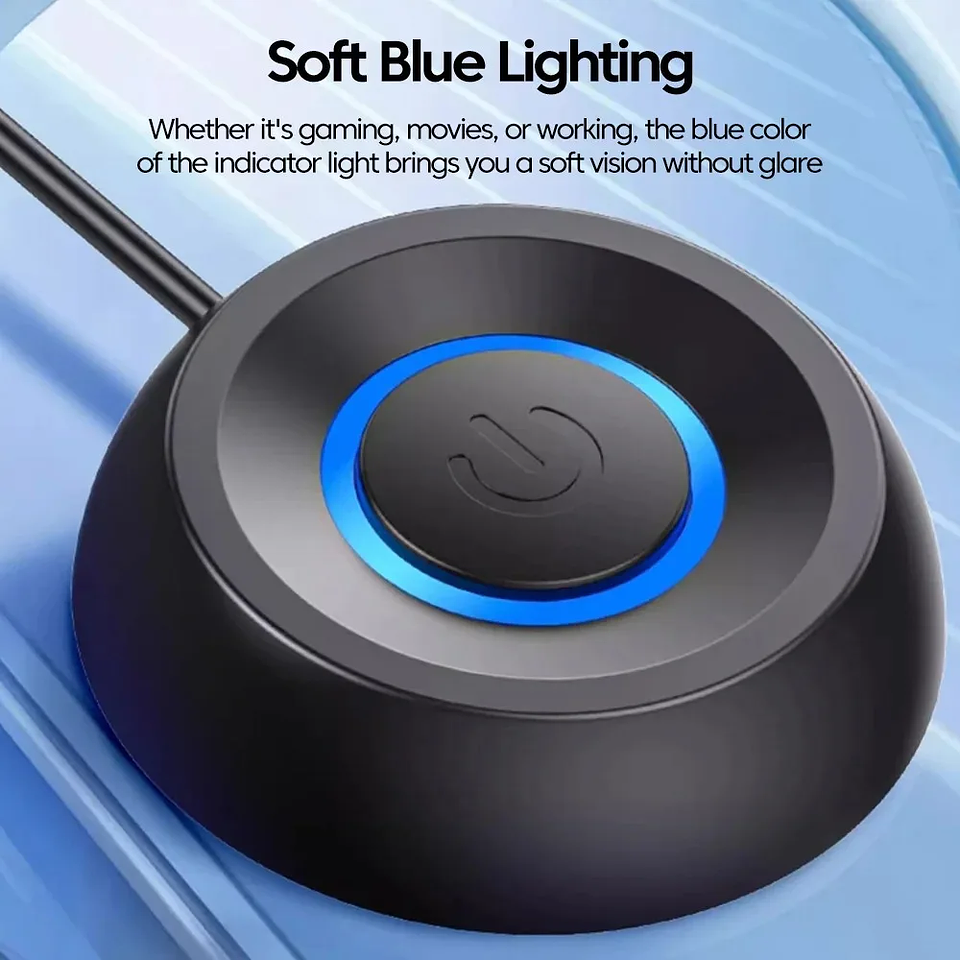 Botón de Encendido Externo para PC con Luz LED 3