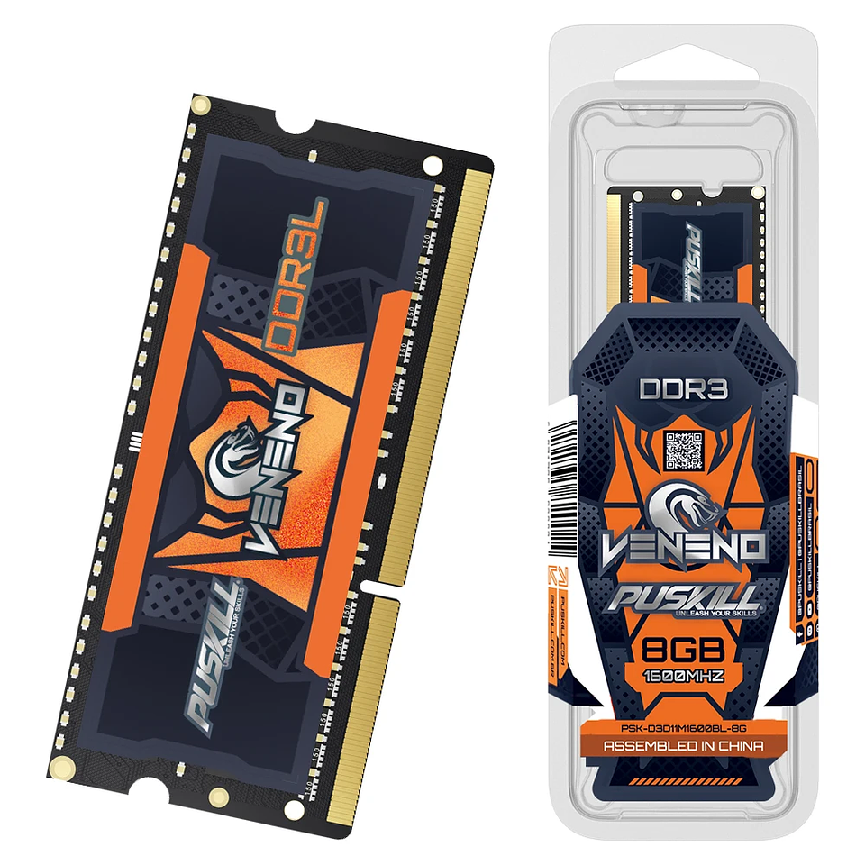 Memoria RAM para Notebook DDR4 / DDR3L PUSKILL 4