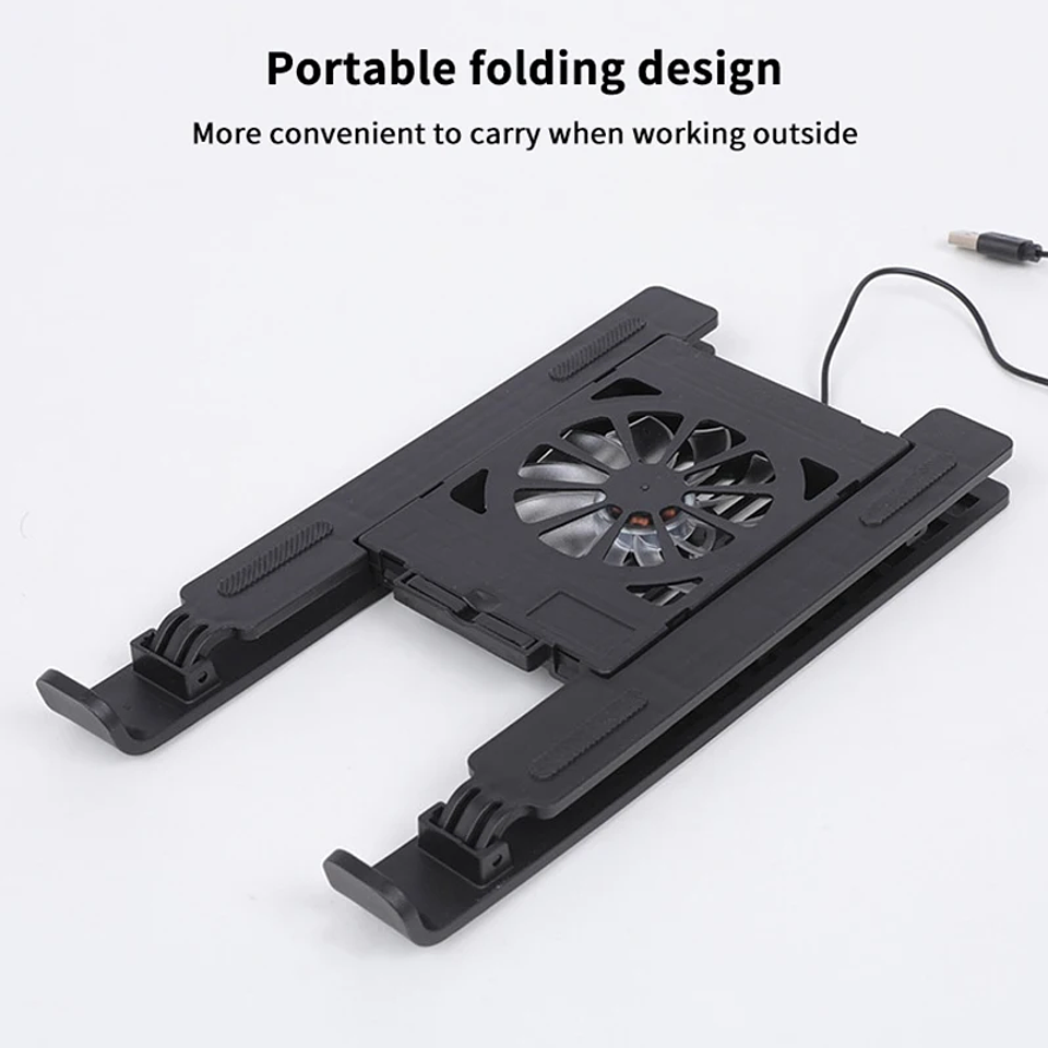 Base Cooler para Notebook Ajustable con Ventilador | Soporte Laptop Ergonómico 6