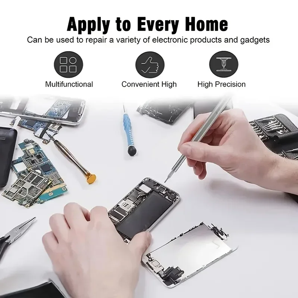 Kit Destornilladores de Precisión 25 en 1 para Electrónica 5