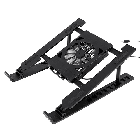 Base Cooler para Notebook Ajustable con Ventilador | Soporte Laptop Ergonómico