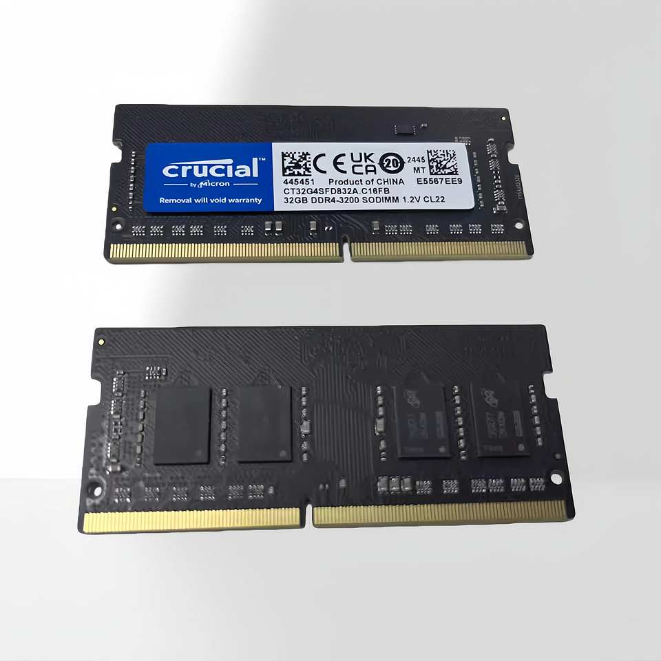Memoria RAM DDR4 para Notebook 4GB a 32GB Alta Velocidad 4