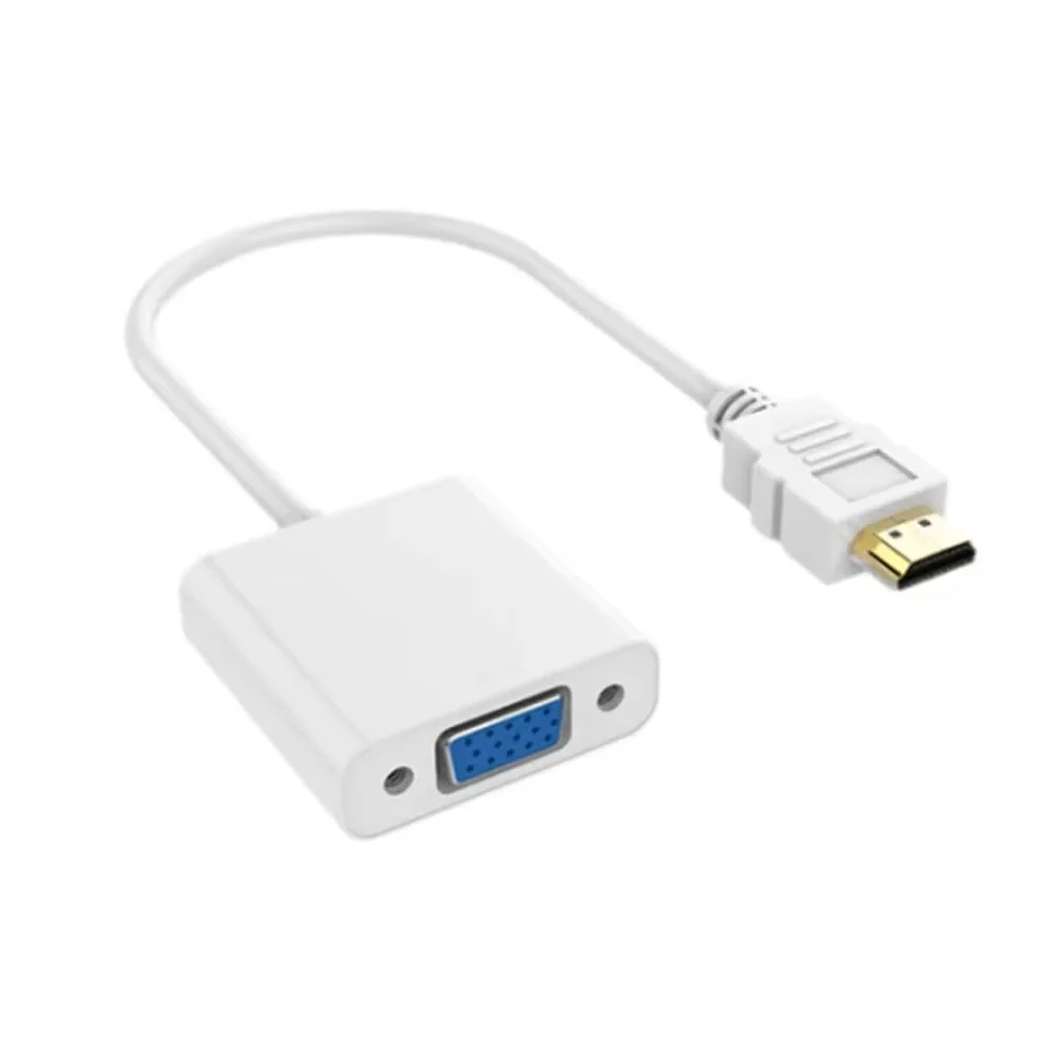 Adaptador HDMI a VGA 1080P para Notebook y PC 8
