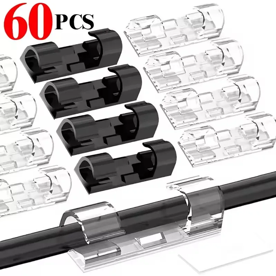 Clips Organizadores de Cables Adhesivos (Pack Orden Total) 1