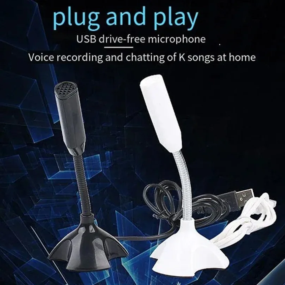 Micrófono USB de Escritorio VIKEFON para Streaming y Reuniones 3