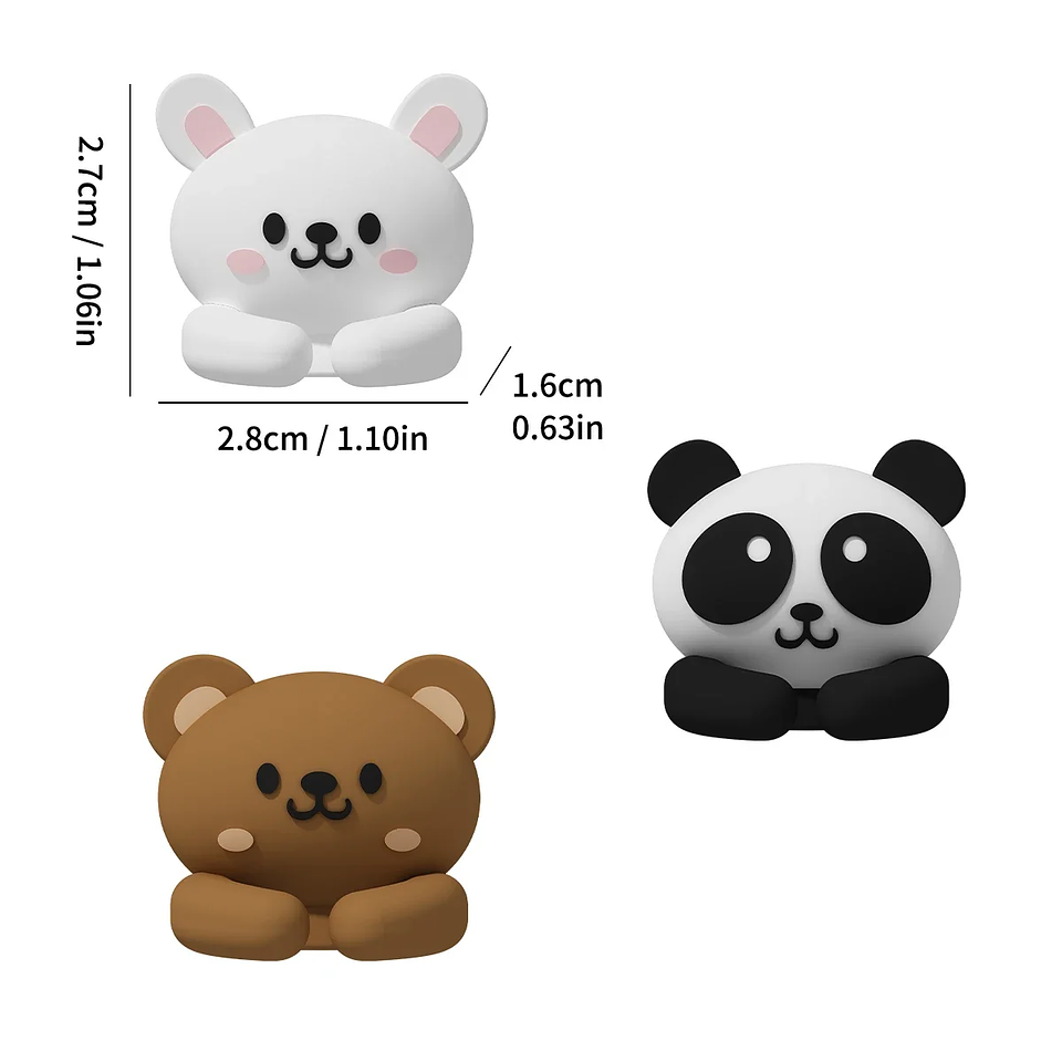 Organizador de Cables Adhesivo de Silicona (Pack Orden Total) 8