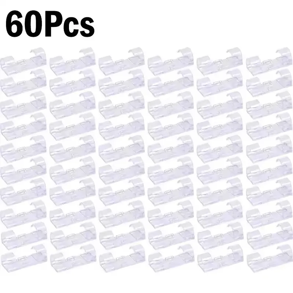 Clips Organizadores de Cables Adhesivos (Pack Orden Total) 18