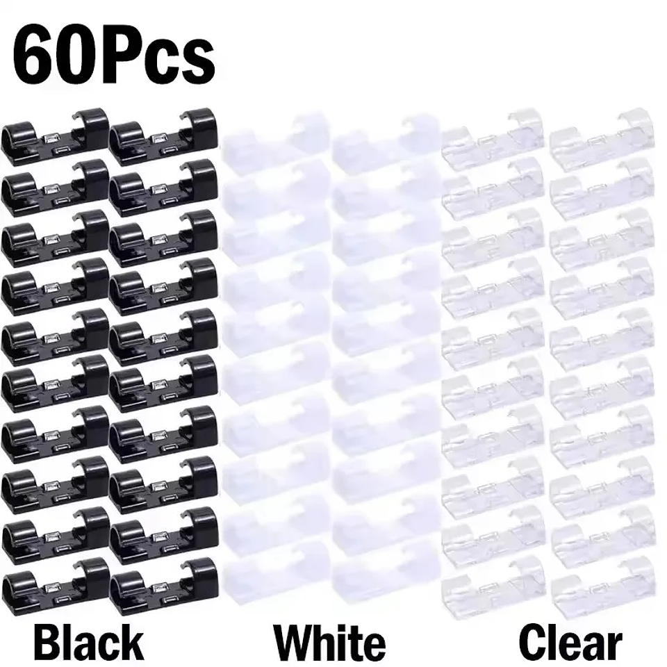 Clips Organizadores de Cables Adhesivos (Pack Orden Total) 19