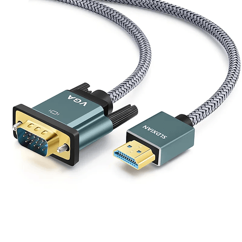 Cable HDMI a VGA Premium Reforzado (Alta Compatibilidad)