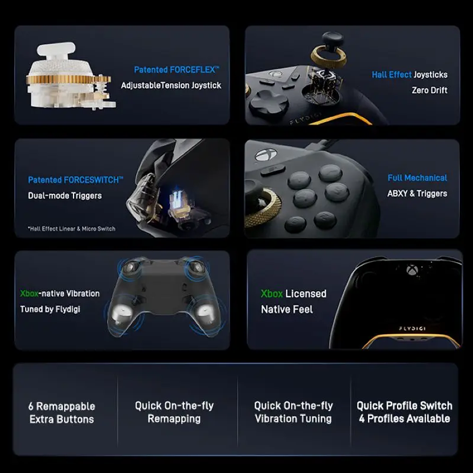 Control Gamer FLYDIGI VADER 5S Pro para PC y Xbox 3