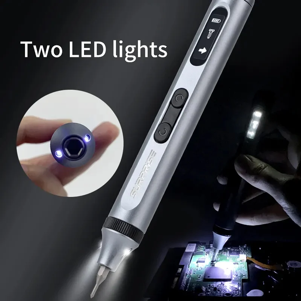 Destornillador Eléctrico de Precisión Recargable (Kit 17/50 en 1) 3