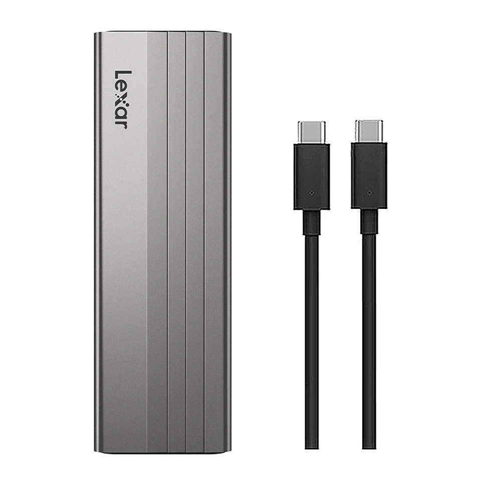 Case SSD M.2 Lexar E300 USB-C 10Gbps NVMe Portátil 6