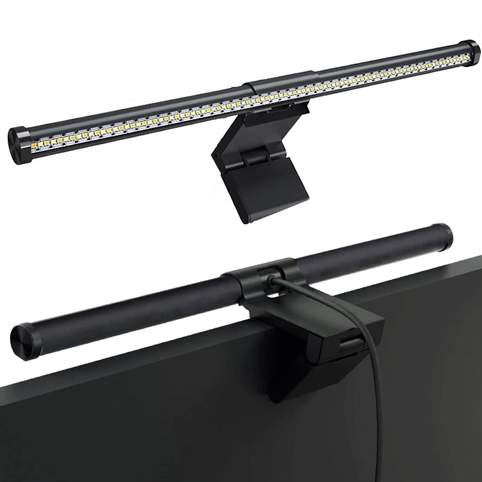 Barra LED RGB para Monitor 44cm Luz Ambiente y Protección Visual 15