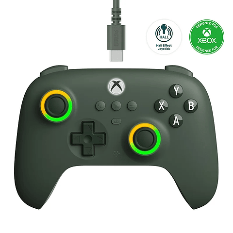 Control Gamer 8BitDo Ultimate C RGB con Hall Effect (Xbox & PC)