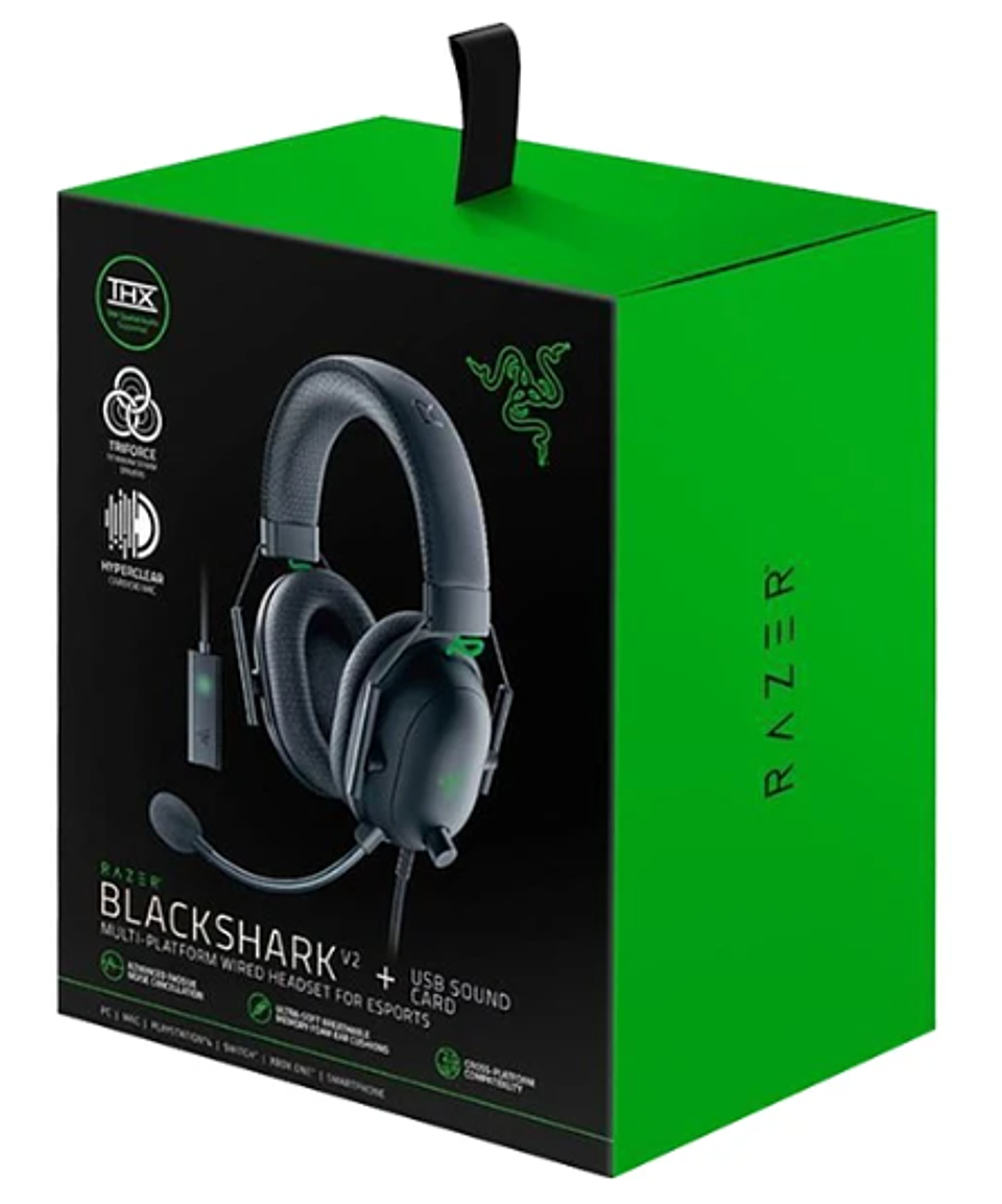 Audífonos Gamer Razer BlackShark V2 X Sonido 7.1 Pro 1