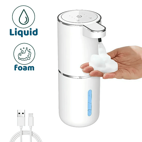 Dispensador Automático de Jabón con Sensor Infrarrojo USB | Sin Contacto para Baño y Cocina