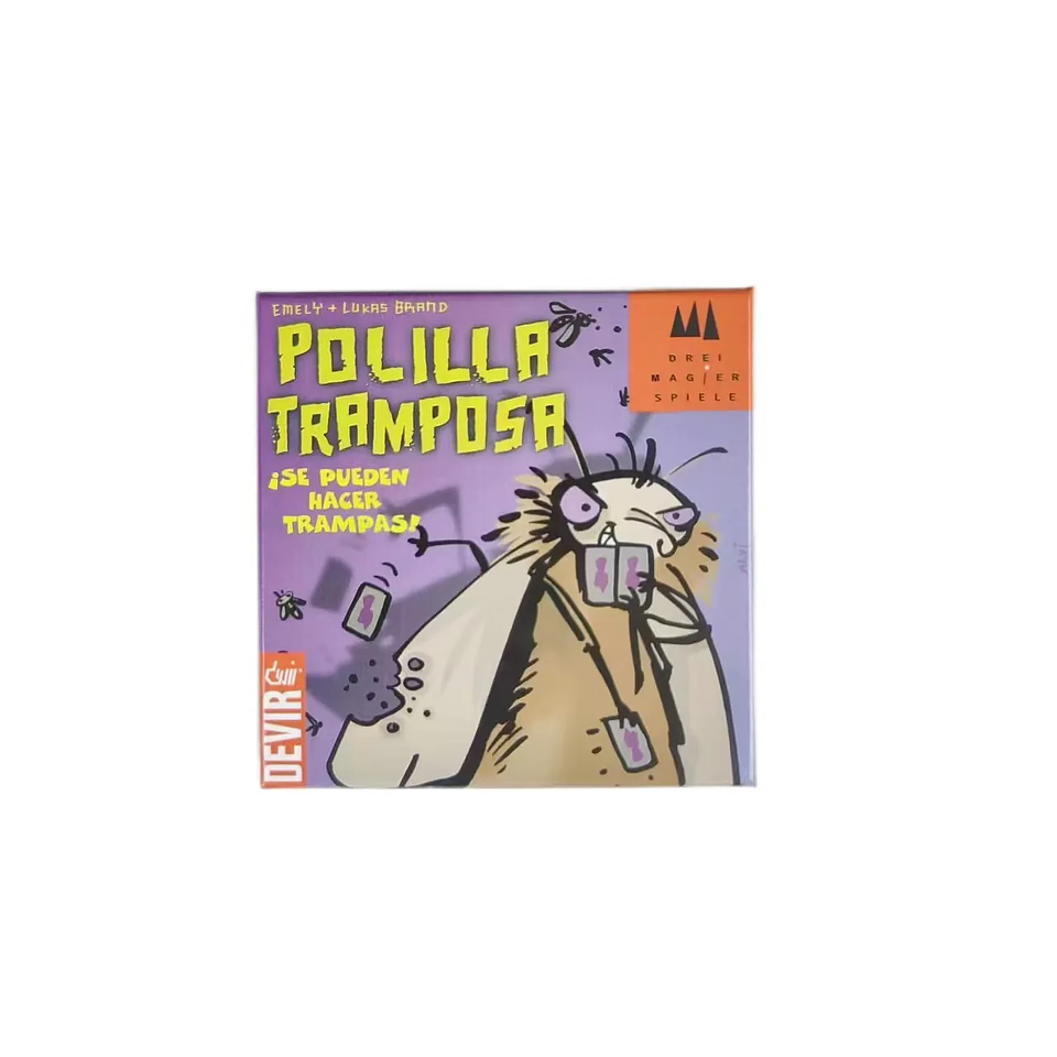 Juego de Mesa Polilla Tramposa en Español | Juego de Cartas Divertido para Fiestas y Familia 2