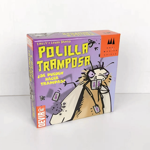 Juego de Mesa Polilla Tramposa en Español | Juego de Cartas Divertido para Fiestas y Familia