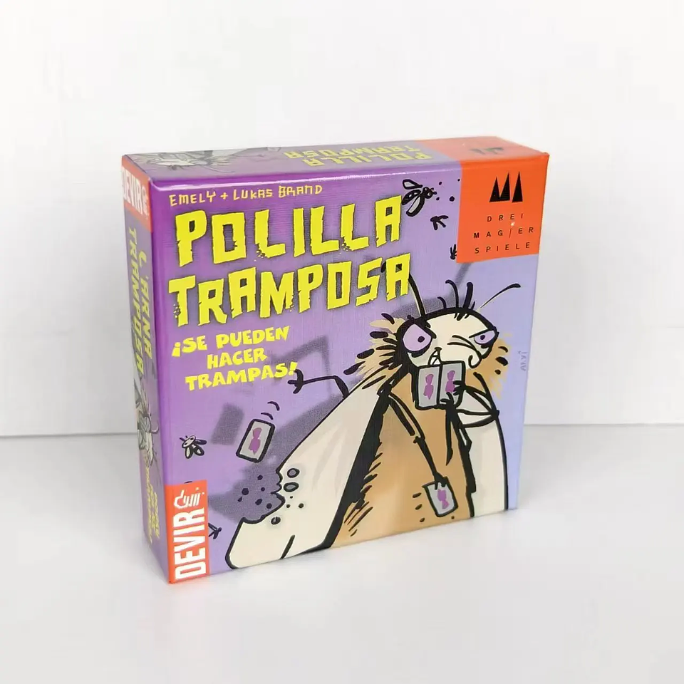 Juego de Mesa Polilla Tramposa en Español | Juego de Cartas Divertido para Fiestas y Familia 1