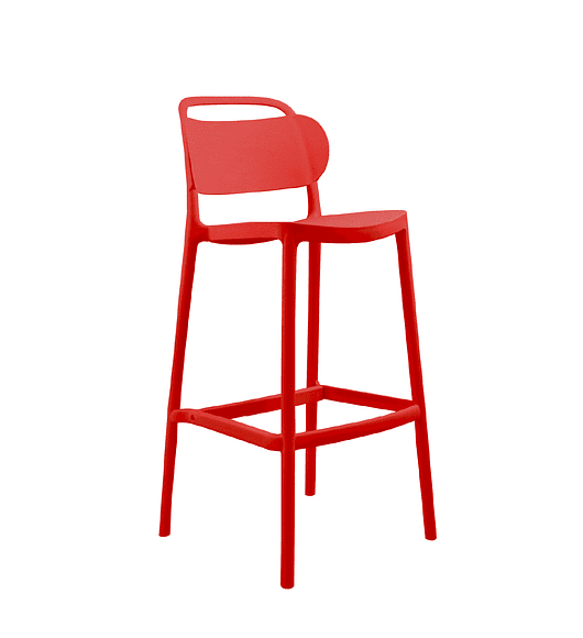 Silla Bar RTA-935 - Rojo