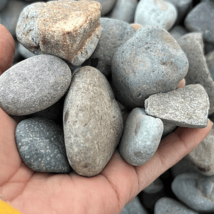 grava rodada, ripio rodado