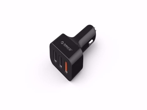 Cargador De Celular Para Auto Con 3 Puertos Usb 1