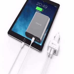 Cargador De Celular Para Auto Con 3 Puertos Usb