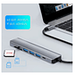 Hub Tipo C 7 en 1 Hdtv 4K USB 3.0 - 2.0 87w - Miniatura 4