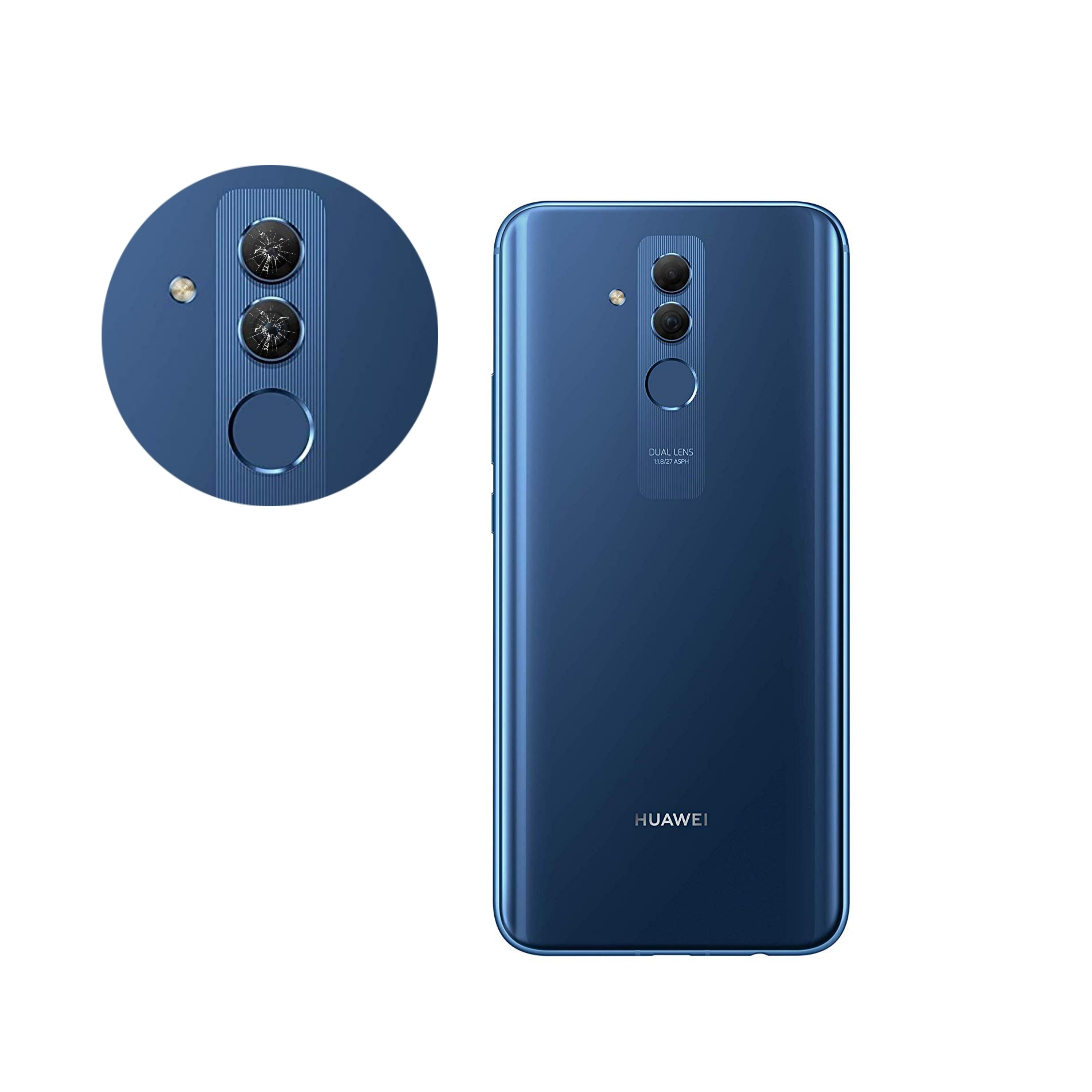 Mica Lente Cámara Trasera Huawei Mate 20 Pro 1