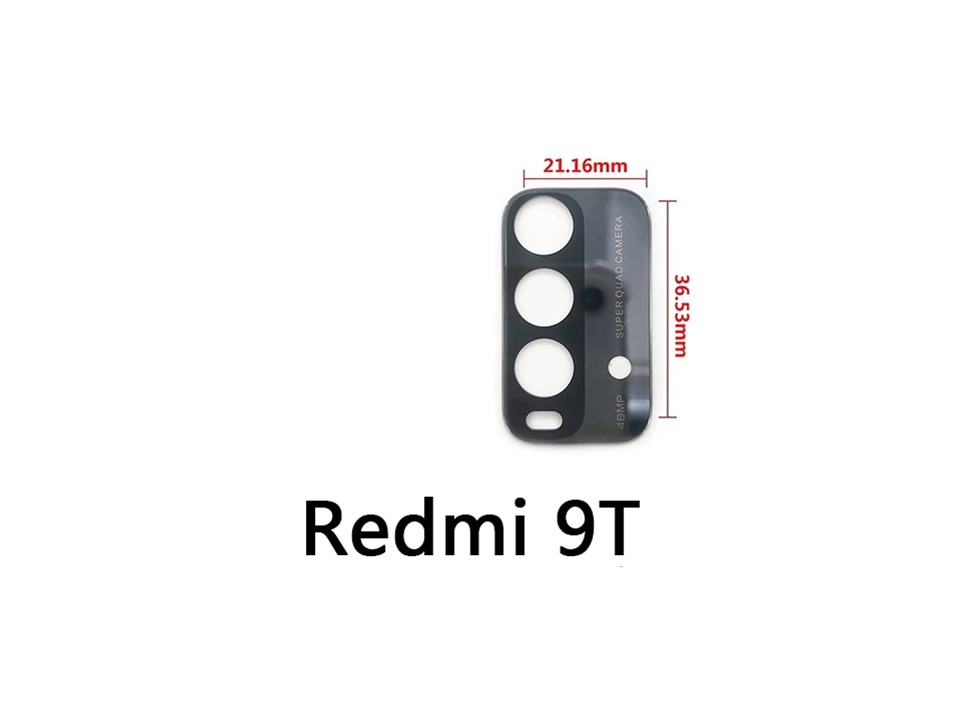 Mica Lente Cámara Trasera Xiaomi Redmi 9T 2