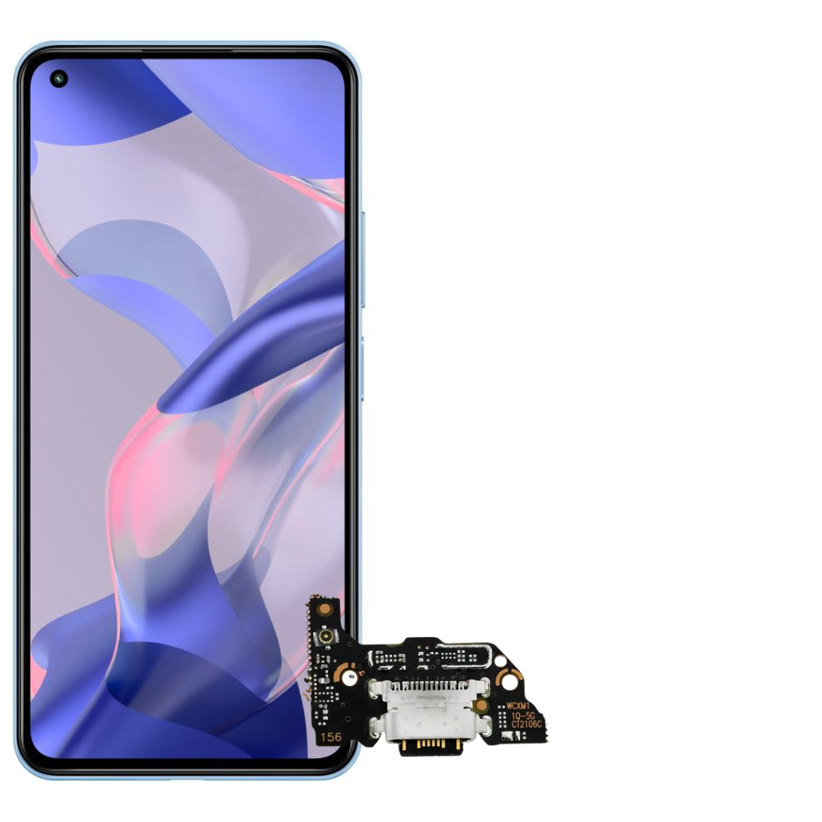 Flex Carga Xiaomi MI 11 Lite 4G - 5G 6