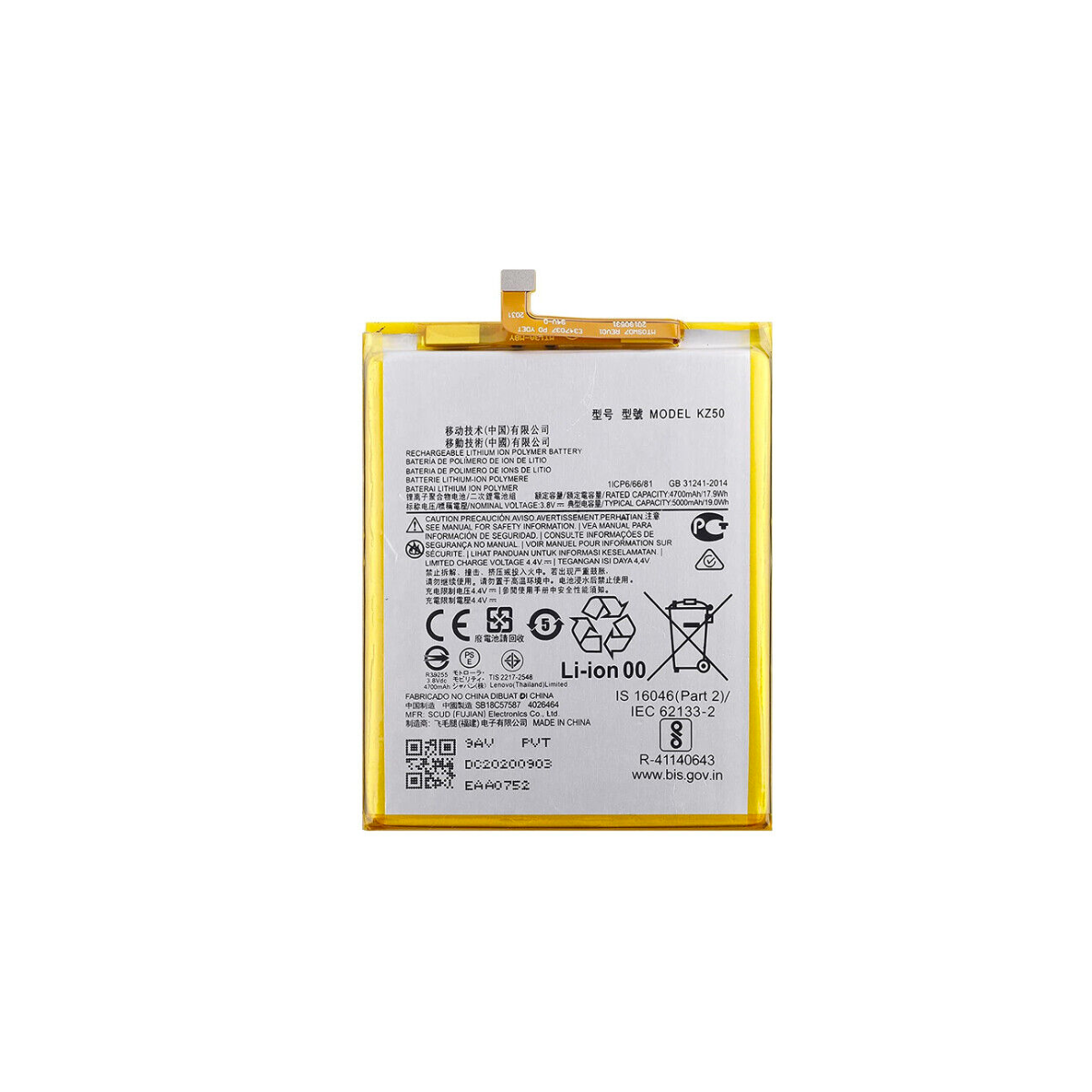 Bateria Motorola G8 Power KZ50 5000 Mah Repuesto 4