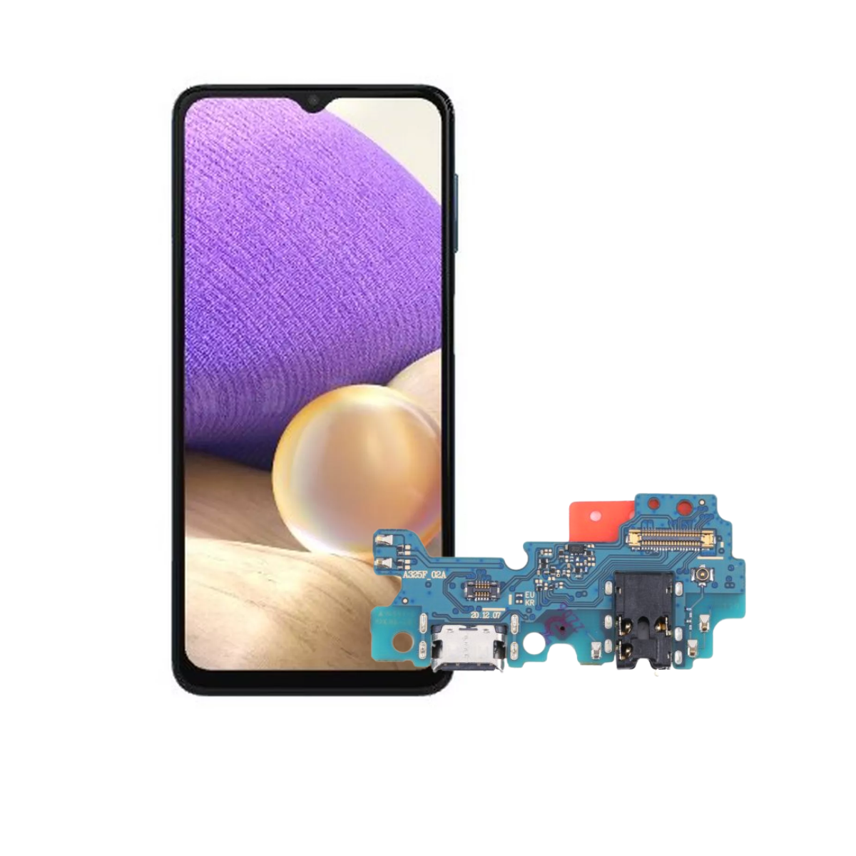 Flex Carga Samsung Galaxy A32 4G A325F Repuesto 1